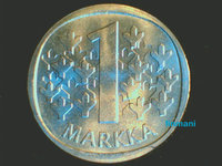 The Republic of Finland, and the Big-mark coins for the years 1963 - 2001