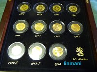 Markka Gold coins