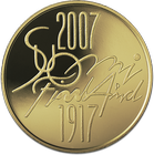 100 € 2007 PP, финская независимость 90 лет денег.