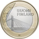 5 Euro 2012 provinsiella byggnader - Lappland UNC