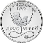 ФИНЛЯНДИЯ: 10 € 2012 Arvo Ylppö Доказательство