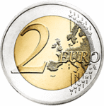 FINLAND: 2 € från 2006/2007 på en ny karta (felkarta - fel) kl. 01