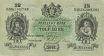 FINLAND: 12 mk 1862 B.No138822 kl 5