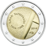 ФИНЛЯНДИЯ: 2 € 2014 Памятная монета Илмари Тапиоваара