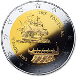 PORTUGAL: Portugal 2 € Commemorative 2015 Timor