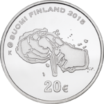 ФИНЛЯНДИЯ: 20 € 2015 Тапио Уирккала доказательство памятной монеты