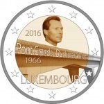 LUXEMBOURG: 2 € Commemorative 2016 Grand Duchess Charlotte
