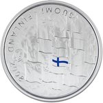 SUOMI: 10€ 2008/1 PP, Suomen lippu