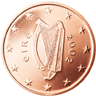 ИРЛАНДИЯ: 5 центов за 2002 год