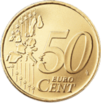IRLANTI: 50 senttiä vuodelta 2003