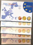 GERMANY: 2004 PROOF year series A-J