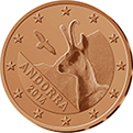 ANDORRA: 2 senttiä vuodelta 2014