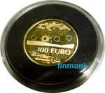 100 € 2002 En midsommarnatts sol guld