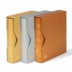 New Optima folders with metal case, choose color