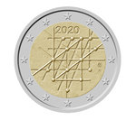 SUOMI: 2€ 2020Turun yliopisto 100 vuotta UNC