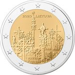 LITHUANIA: 2 € 2020 Cross Hill UNC