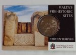 MALTA: 2 € 2021 Tarxien tempel myntkort
