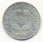 Финляндия: FIM 500 Олимпийские игры в Хельсинки 1952.2 Рису