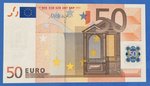 EURO BANKNOTES; model 2002/ 50€ UNC banknotes - select code